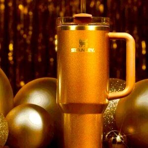 Limited Edition Stanley SOLD OUT Copper Tinsel  TUMBLER 40 Oz